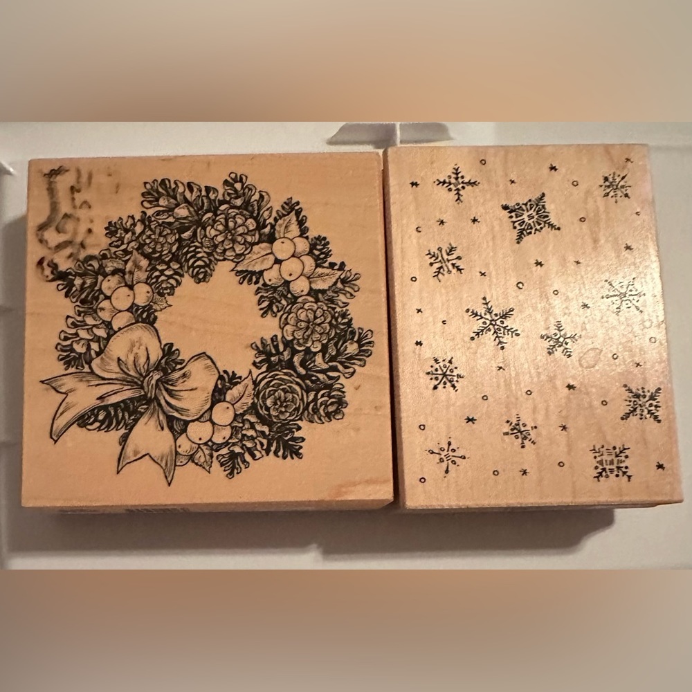 Holiday rubber stamps NWT
